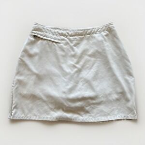 Patagonia Skort Womens 12 Duway Skirt Lined Golf Tennis Hiking Outdoors Khaki